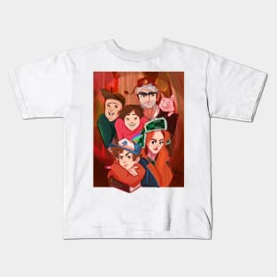 Gravity Twins Kids T-Shirt